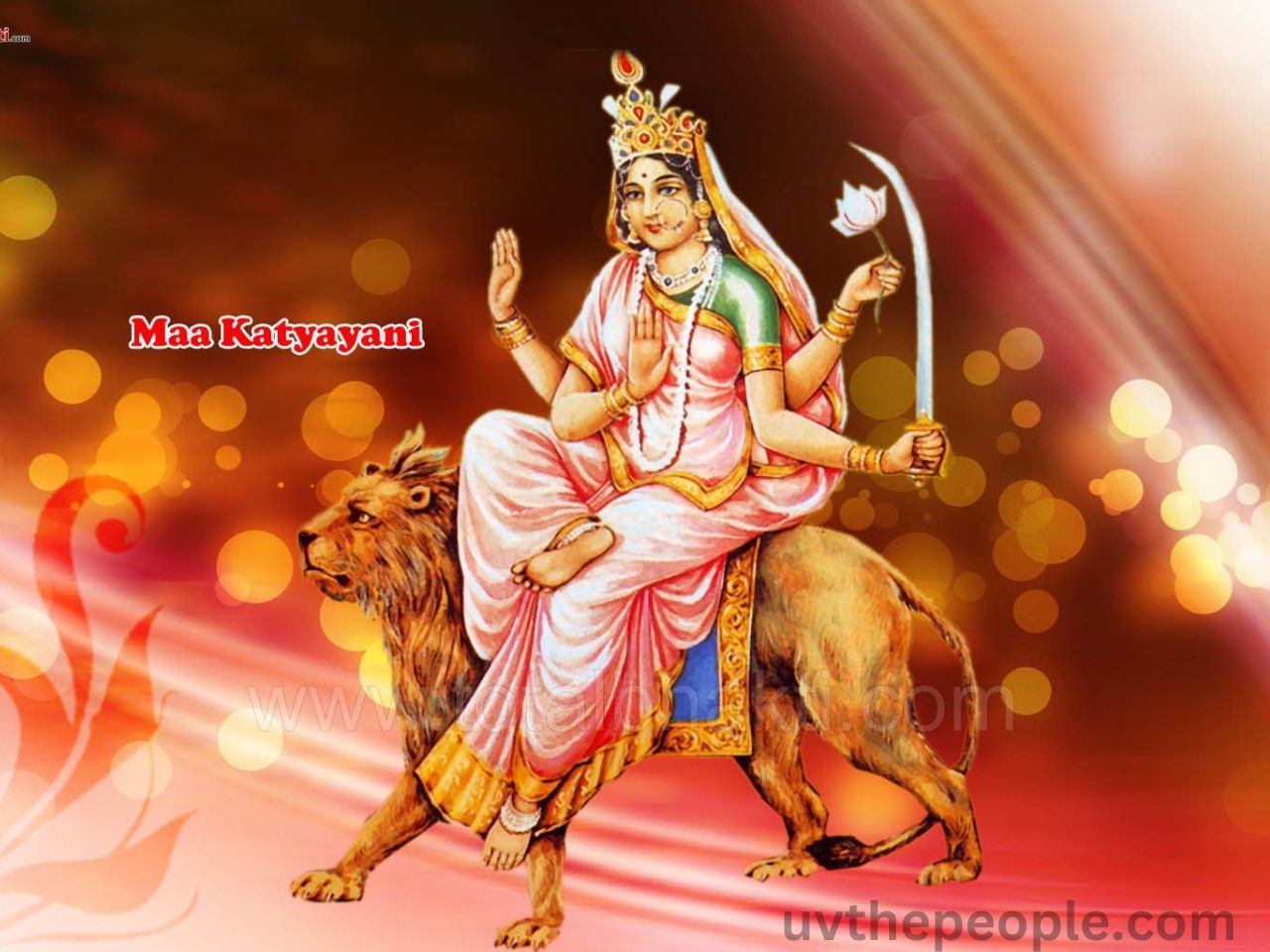 6 Day Of Shardiya Navratri 2024 Maa Katyayani Puja Vidhi And Mantra