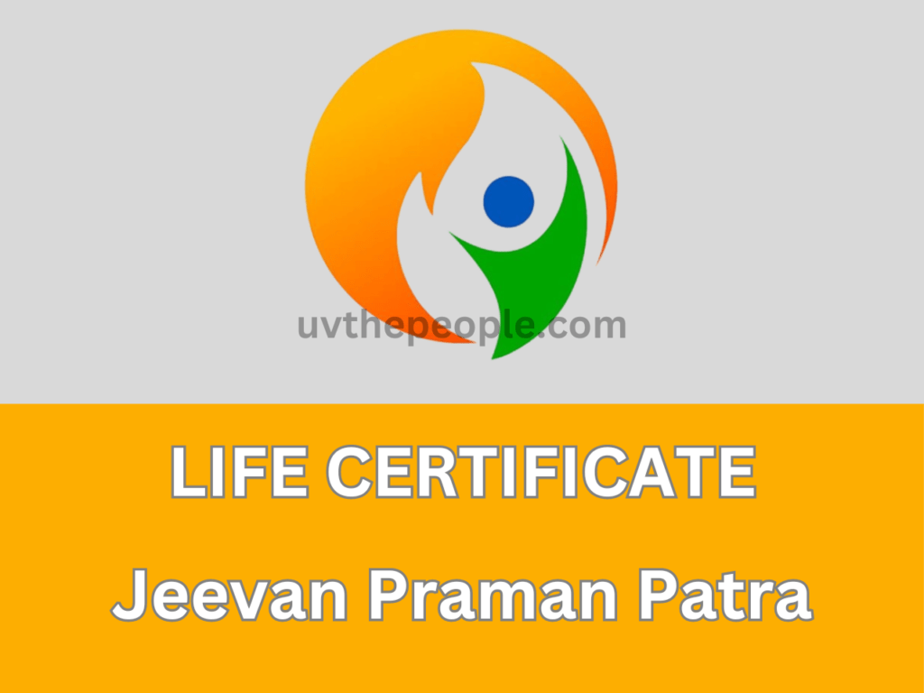 LIFE CERTIFICATE JEEVAN PRAMAN PATRA