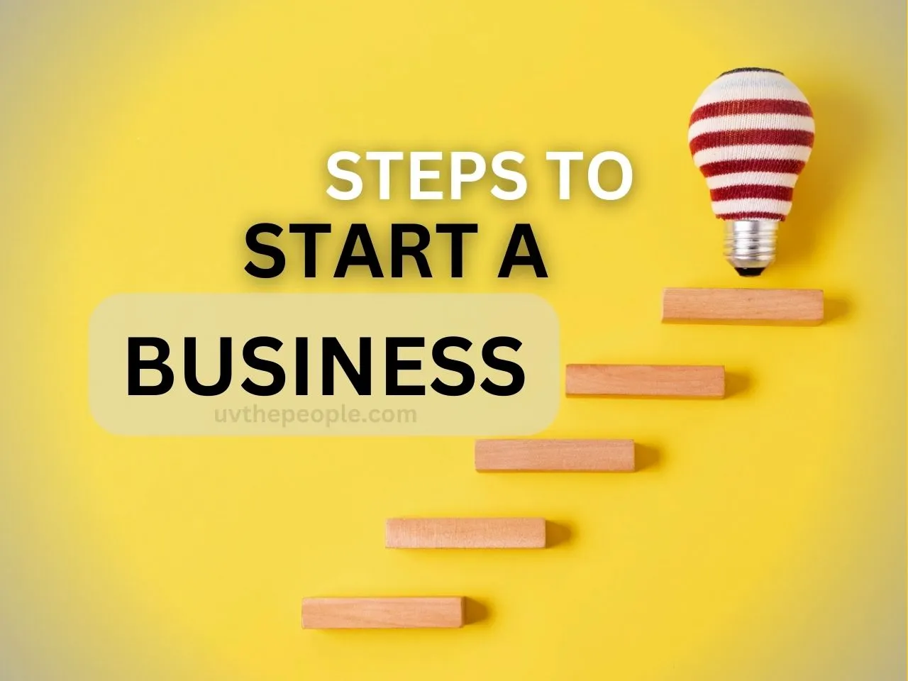 Steps to start a business