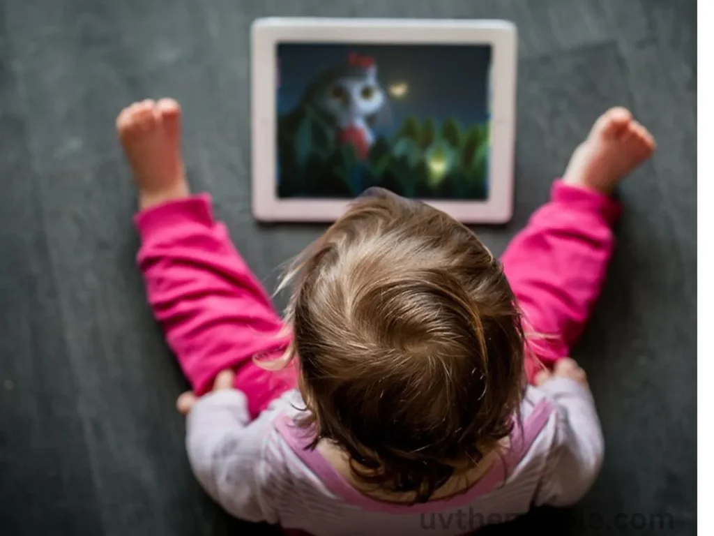 Recommended screen time by age